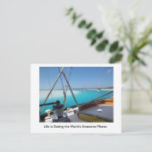 Post Cards Bahamas Postkarte (Stehend Vorderseite)
