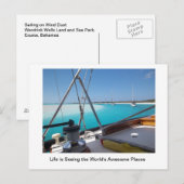 Post Cards Bahamas Postkarte (Vorne/Hinten)