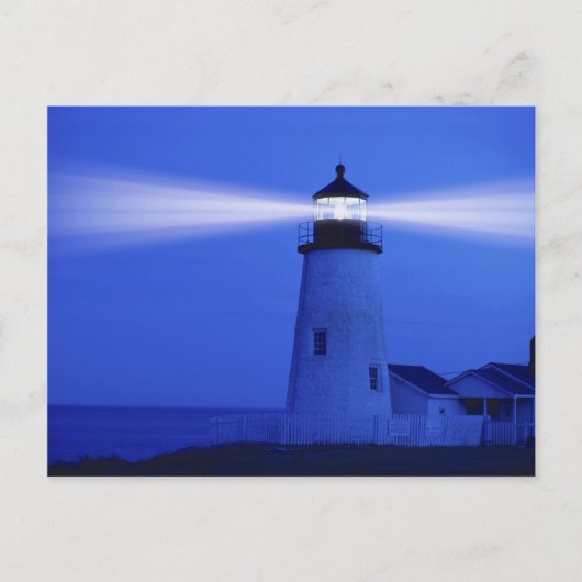 POST    CARDSPemaquid Lighthouse Postkarte (Vorderseite)