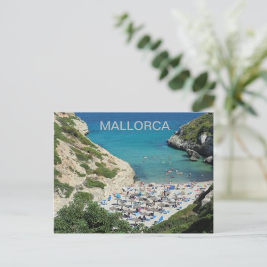 Post de Calas de Mallorca Postkarte (Stehend Vorderseite)