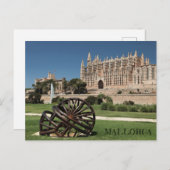 Post de la Catedral de la isla de Mallorca Postkarte (Vorne/Hinten)