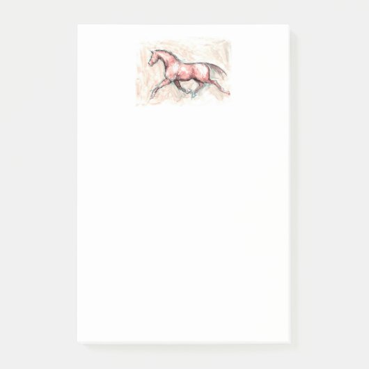 POST ES MIT HORE POST-IT KLEBEZETTEL (Vorderseite)