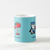 Post-Geschenk Mailman-Post-Damen-Postangestellter Kaffeetasse (Mittel)