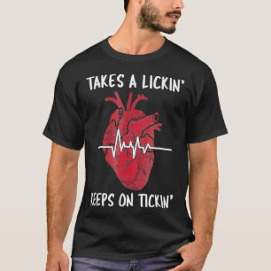 Post Heart Operation Bypass Erholung Hemd nimmt A T-Shirt