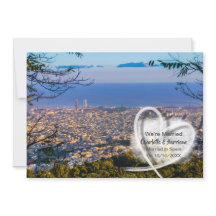 Post Hochzeit Empfang Party Verheiratet in Spanien