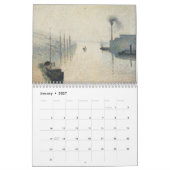 Post-Impressionismus-Fine-Art-Gemälde Kalender (Jan 2027)