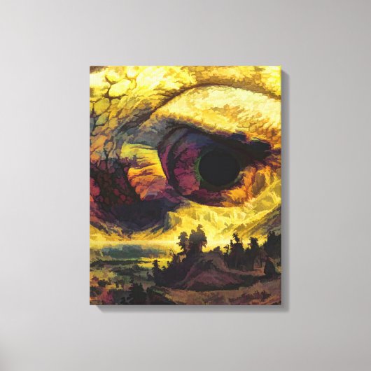 Post-Impressionismus Frische Landschaft Abstrakte  Leinwanddruck (Vorderseite)