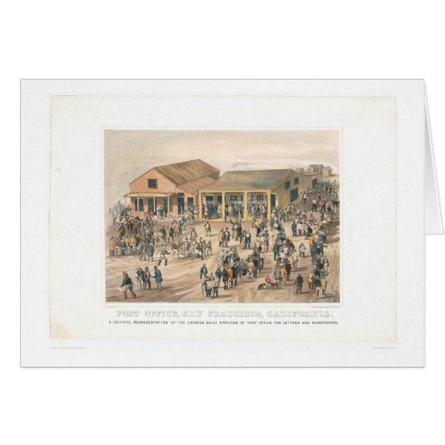 Post in San Francisco (1361A) (Vorderseite (Horizontal))