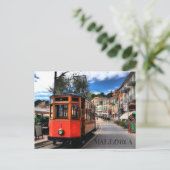 Post in Soller en la isla de Mallorca Postkarte (Stehend Vorderseite)
