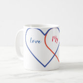 Post-Instagram Im Kühlmodus Kaffeetasse (Vorderseite Links)