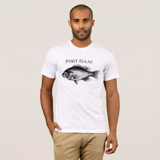 Post Isaac Cornwall Fish T-Shirt (Vorne ganz)