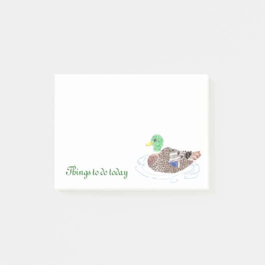 Post-It-Duck-Notizen Post-it Klebezettel (Vorderseite)