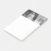 Post-It eines Vorfahrs des Foto-FPPP Klebezettel (angewinkelt)