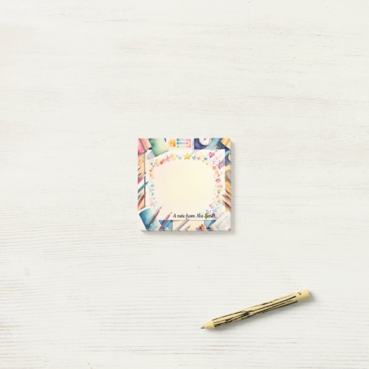 Post-it für Lehrer Klebezettel (Auf Schreibtisch)