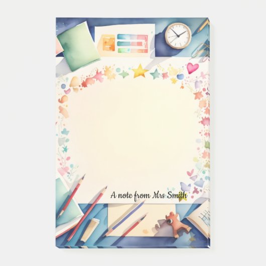 Post-it für Lehrer Klebezettel (Vorderseite)