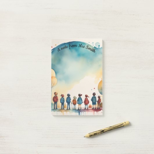 Post-it für Lehrer Post-it Klebezettel (Auf Schreibtisch)