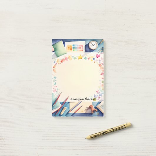 Post-it für Lehrer Post-it Klebezettel (Auf Schreibtisch)