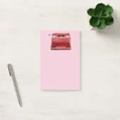 Post-It-Hinweis für Red-Type-Schreibmaschine Post-it Klebezettel (Büro)