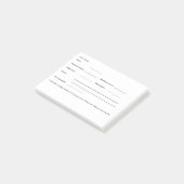 Post-it® Klebezettel Klebezettel Post-it Klebezettel (angewinkelt)