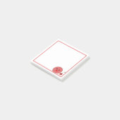 Post-It Klebezettel | Niedliches Eis und Kirsche (angewinkelt)