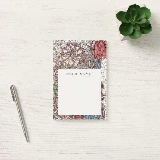 POST-IT KLEBEZETTEL: WILLIAM MORRIS HONEYSUCKLE +  KLEBEZETTEL (Büro)