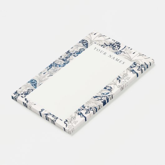 POST-IT KLEBEZETTEL: WILLIAM MORRIS : WALLFLOWER KLEBEZETTEL (angewinkelt)