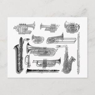 Post it Loud Postkarte