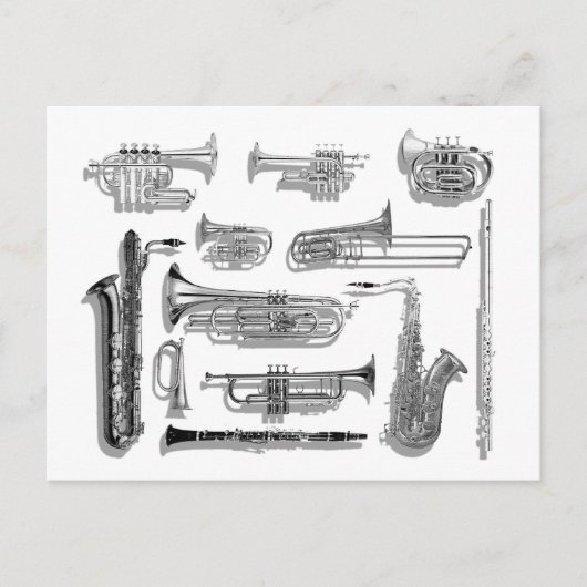 Post it Loud Postkarte (Vorderseite)