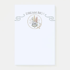 Post-it mittelgroß floral und elegant. klebezettel