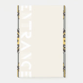 Post-it Note [Art Deco] Klebezettel (Vorderseite)