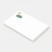 Post it Note Garbage Truck Post-it Klebezettel (angewinkelt)