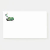 Post it Note Garbage Truck Post-it Klebezettel (Vorderseite)