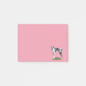 Post it note Great Dane Hund Post-it Klebezettel (Vorderseite)