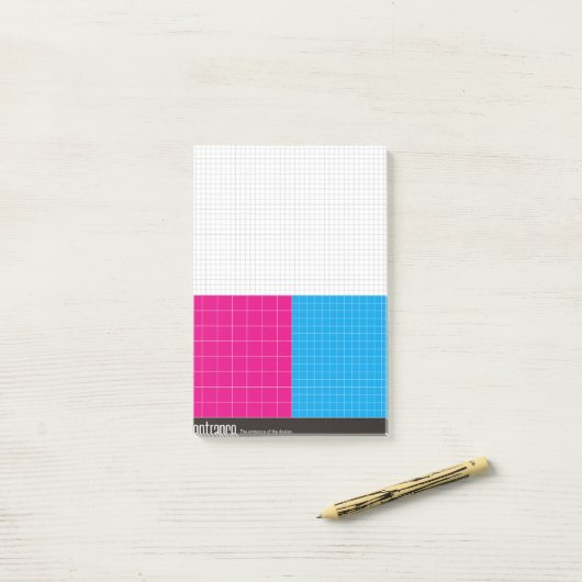 Post-it Note [Grid] Klebezettel (Auf Schreibtisch)