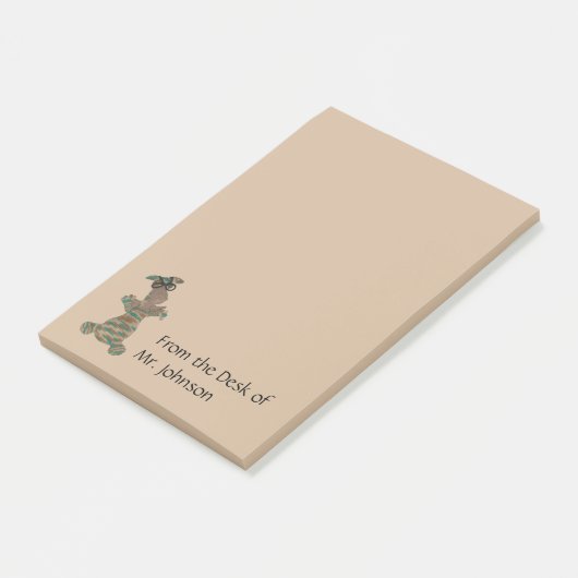 Post-it-Note - vom Schreibtisch des Drachen Post-it Klebezettel (angewinkelt)