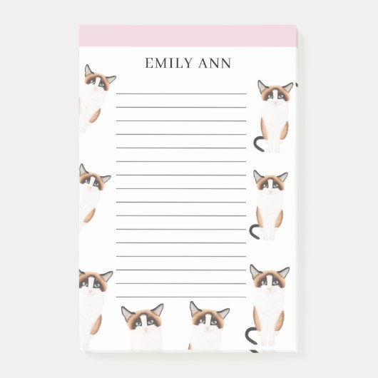 Post-It® Notes, 10" x 6" Post-it Klebezettel (Vorderseite)