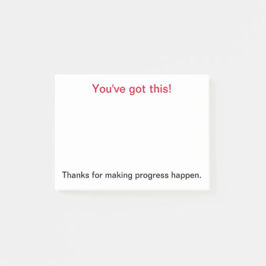 Post-It® Notes, 4" x 3" Post-it Klebezettel (Vorderseite)