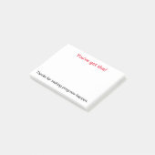 Post-It® Notes, 4" x 3" Post-it Klebezettel (angewinkelt)