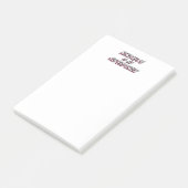 Post-It® Notes, 4" x 6" Post-it Klebezettel (angewinkelt)