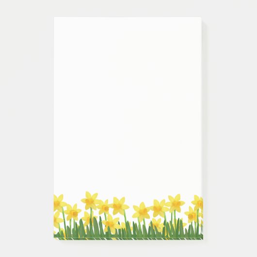 Post-it-Notes-Affodils Post-it Klebezettel (Vorderseite)