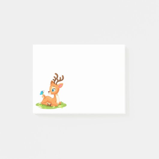 Post-it-Notes-Baby Deer Post-it Klebezettel (Vorderseite)