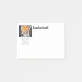 Post-it-Notes-Basketball Post-it Klebezettel (Vorderseite)