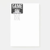 Post-it-Notes-Basketball Post-it Klebezettel (Vorderseite)
