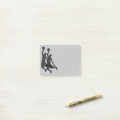 Post-it-Notes-Basketball Postit-Notizen Post-it Klebezettel (Auf Schreibtisch)