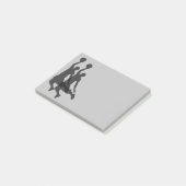 Post-it-Notes-Basketball Postit-Notizen Post-it Klebezettel (angewinkelt)