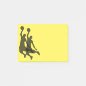 Post-it-Notes-Basketball Postit-Notizen Post-it Klebezettel (Vorderseite)