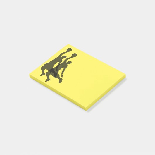 Post-it-Notes-Basketball Postit-Notizen Post-it Klebezettel (angewinkelt)