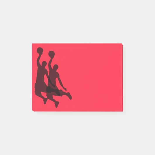 Post-it-Notes-Basketball Postit-Notizen Post-it Klebezettel (Vorderseite)