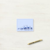 Post-it-Notes-Blue Deer Post-it Klebezettel (Auf Schreibtisch)
