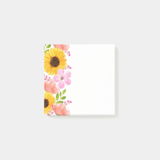 Post-it-Notes-Blume Post-it Klebezettel (Vorderseite)